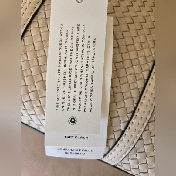 💫Tory Burch: Thea Woven  Satchel Crossbody Bag - Picture 12 of 13